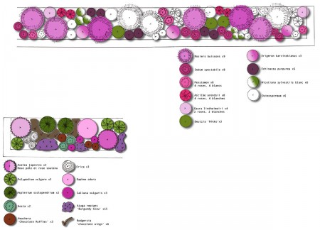 Plan de plantation pour des particuliers / Chantier réalisé par le client